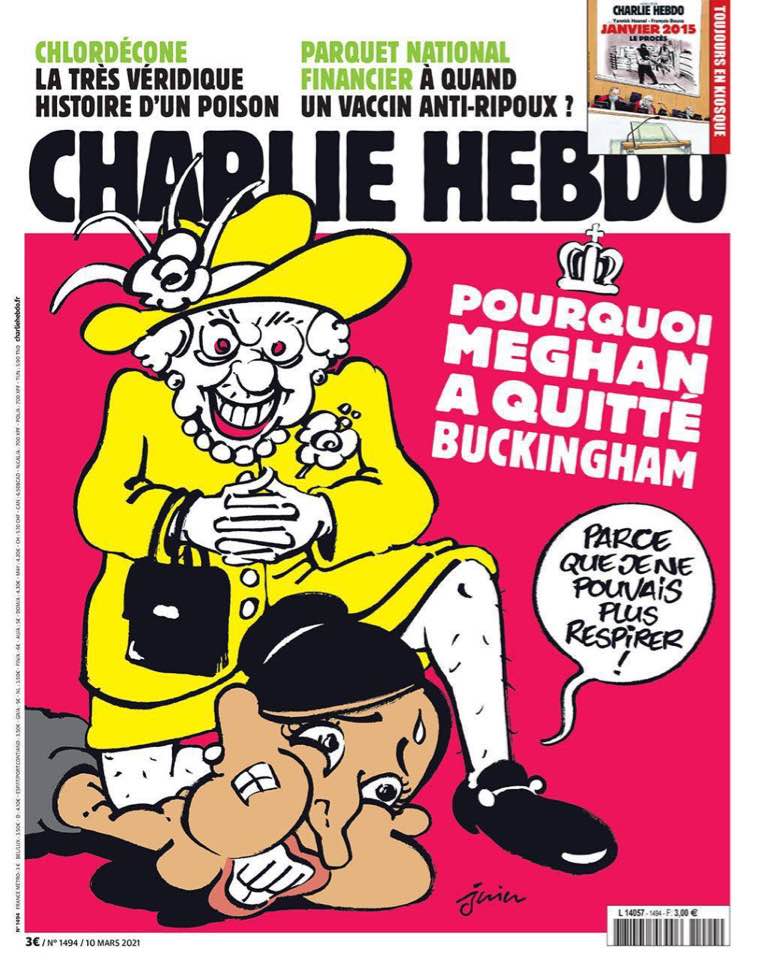 Обложка нового номера Шарли Эбдо