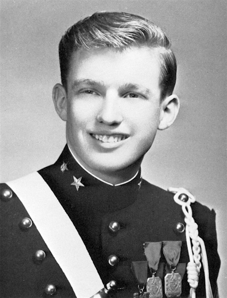 Молодой Трамп-кадет