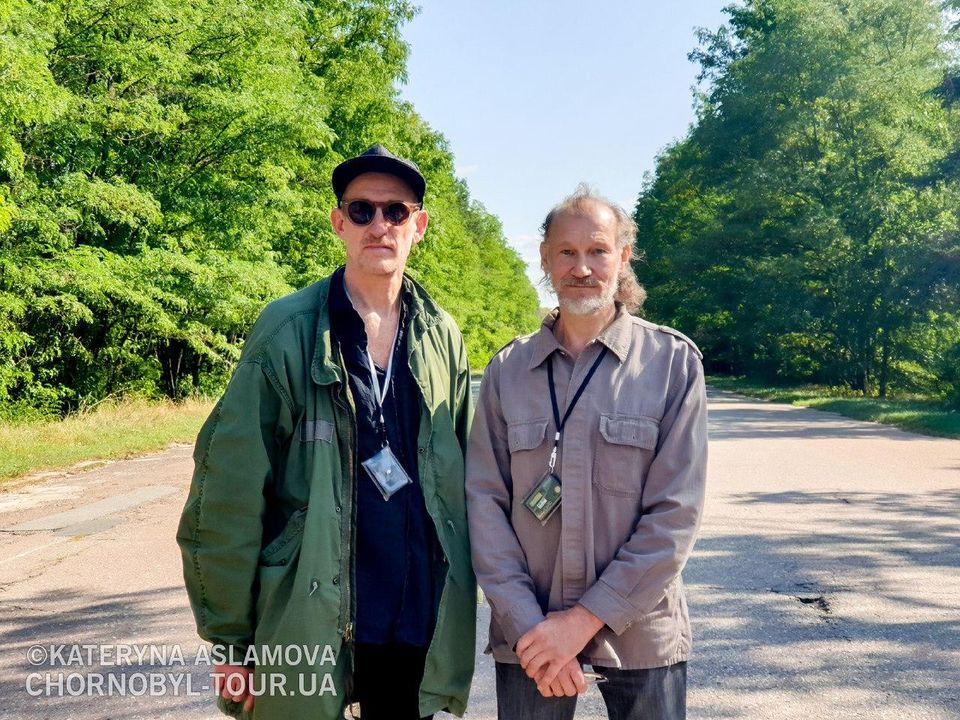 Режиссер сериала "Чернобыль" приехал в Зону отчуждения. Фото: facebook.com/chernobyltour