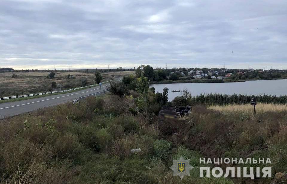В Донецкой области металлическая плита раздавила водителя. Фото: Нацполиция
