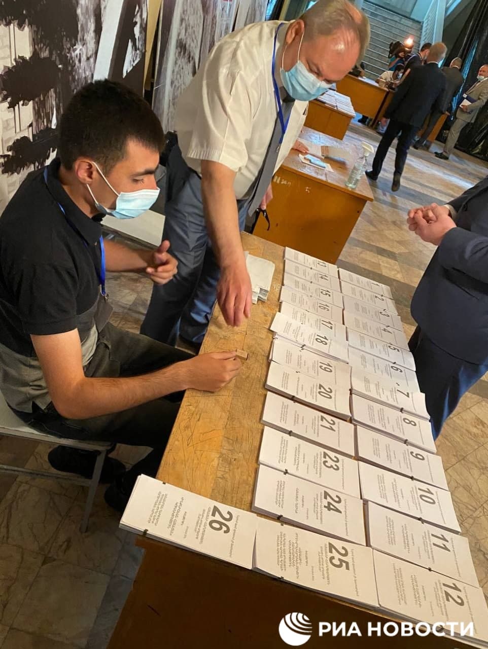 В Армении начались парламентские выборы. Фото: Telegram/РИА Новости