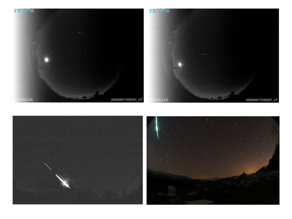 Над Европой заметили несколько комет, которые видно невооруженным взглядом. Фото: imo.net