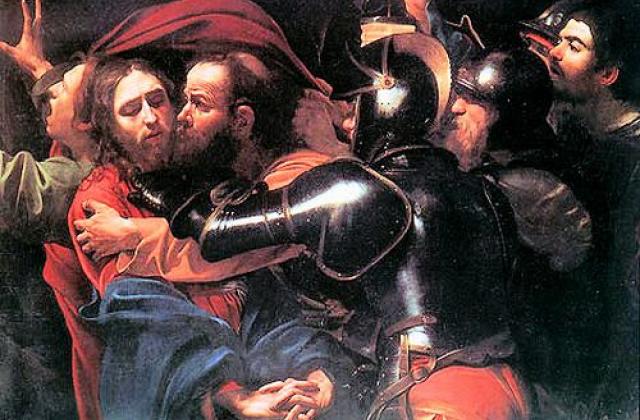 "Взятие Христа под стражу", Микеланджело Меризи да Караваджо