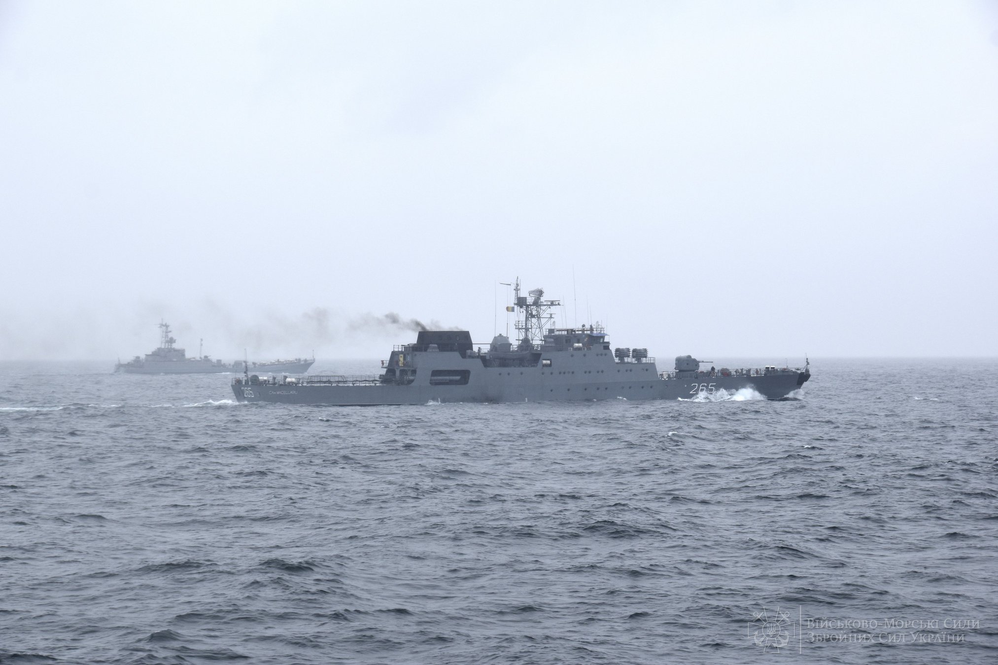 Украина провела учения в Черном море. Фото: ВМС
