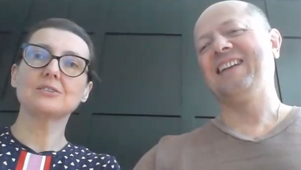 Ольга и Игорь Ковальчук, ученые открывшие сильные сорта каннабиса. Скриншот: CTV