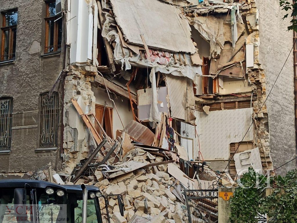 В Одессе обрушился уже третий дом за месяц. Фото: УСС