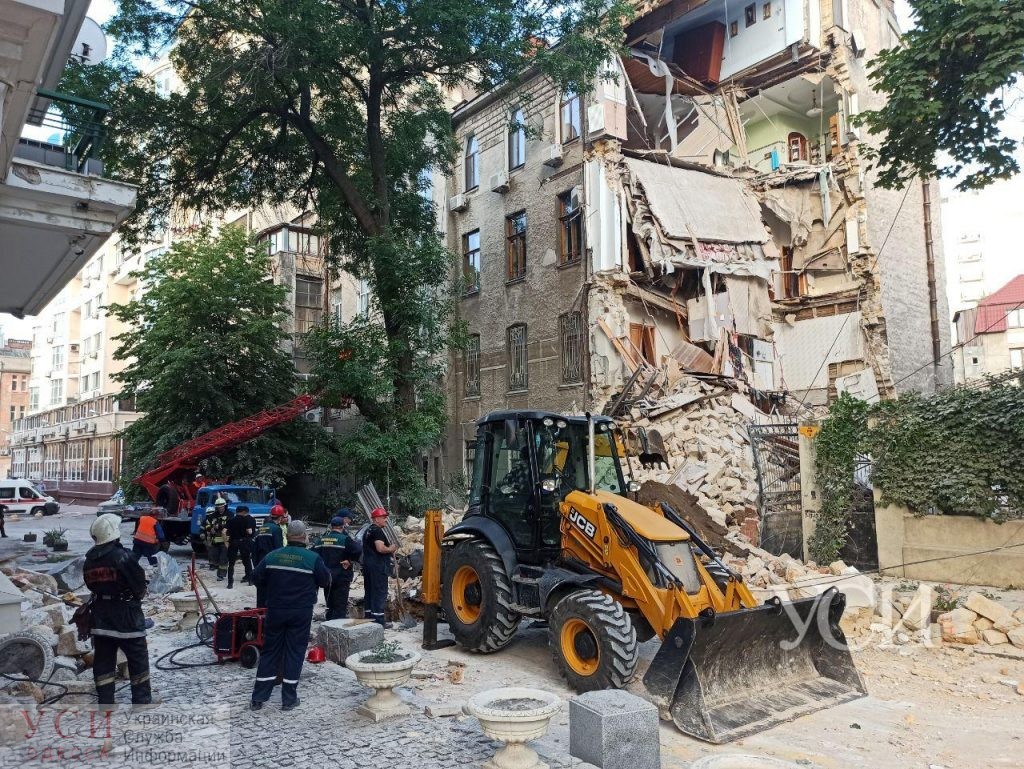 В Одессе обрушился уже третий дом за месяц. Фото: УСС