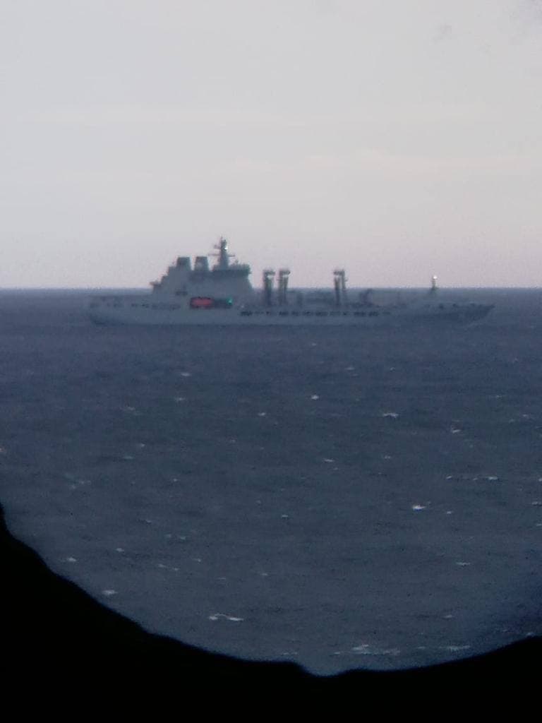 "Беспрецедентный случай в истории". В зоне строительства "Северного потока-2" появились военные корабли. Фото: РИА Новости