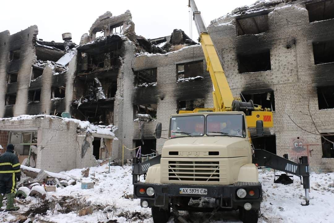 Харьков - ночью 10 марта обстреляли жилые дома