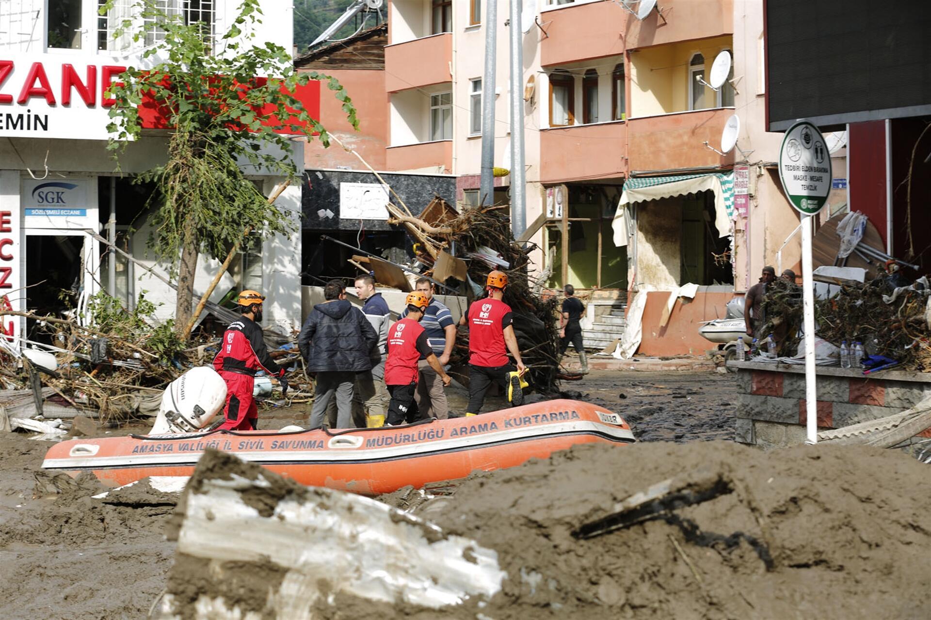 Наводнения в Турции. Фото: hurriyet.com.tr