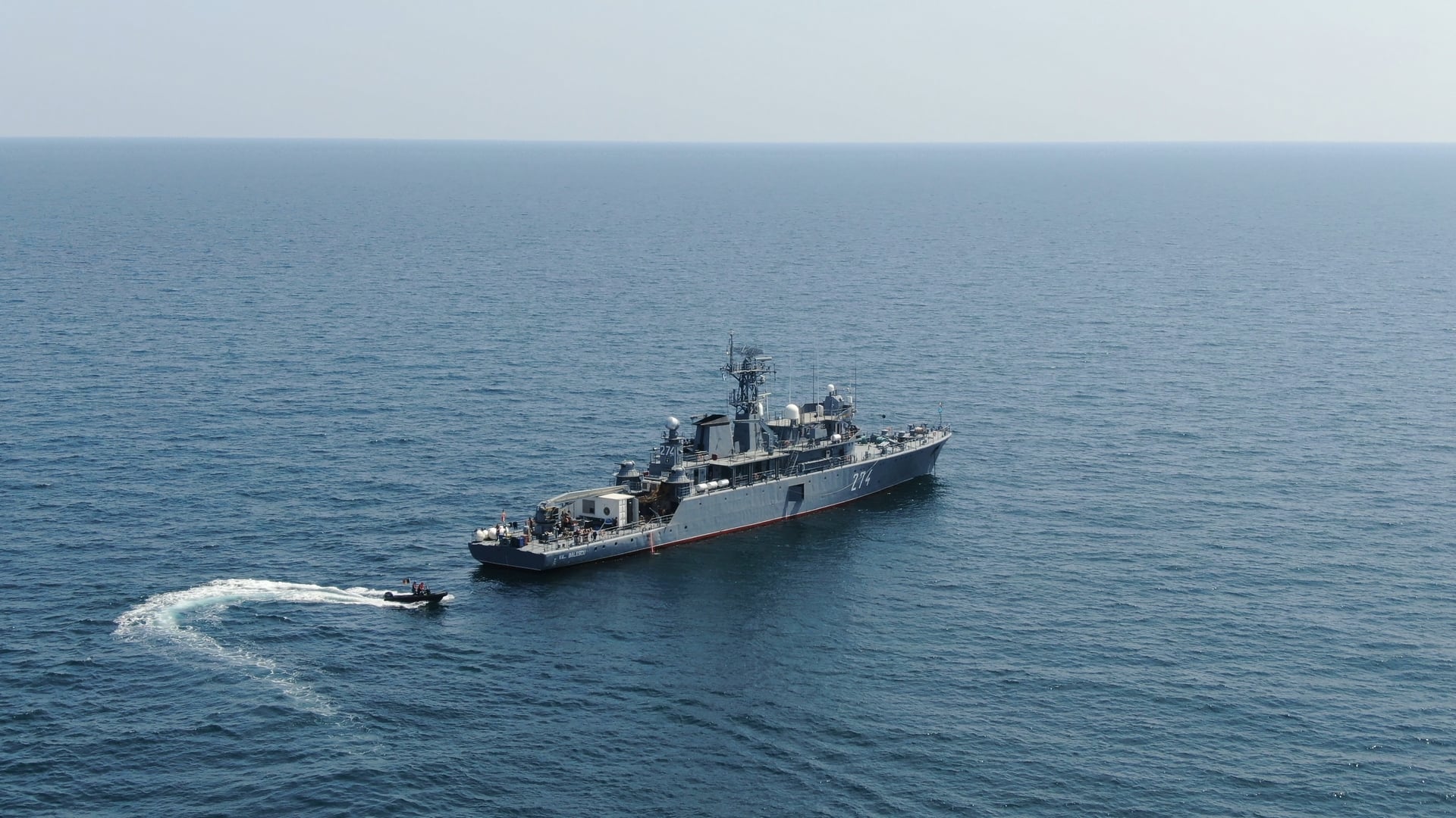 В Черном море ВМС шести стран, включая Украину, проводят учения