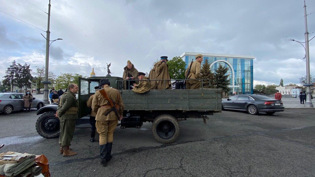 9 мая в Харькове. Фото:Telegram ХС Харьков