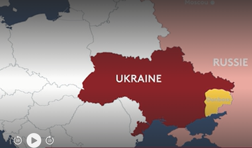 Французский телеканал показал карту Украины без Крыма