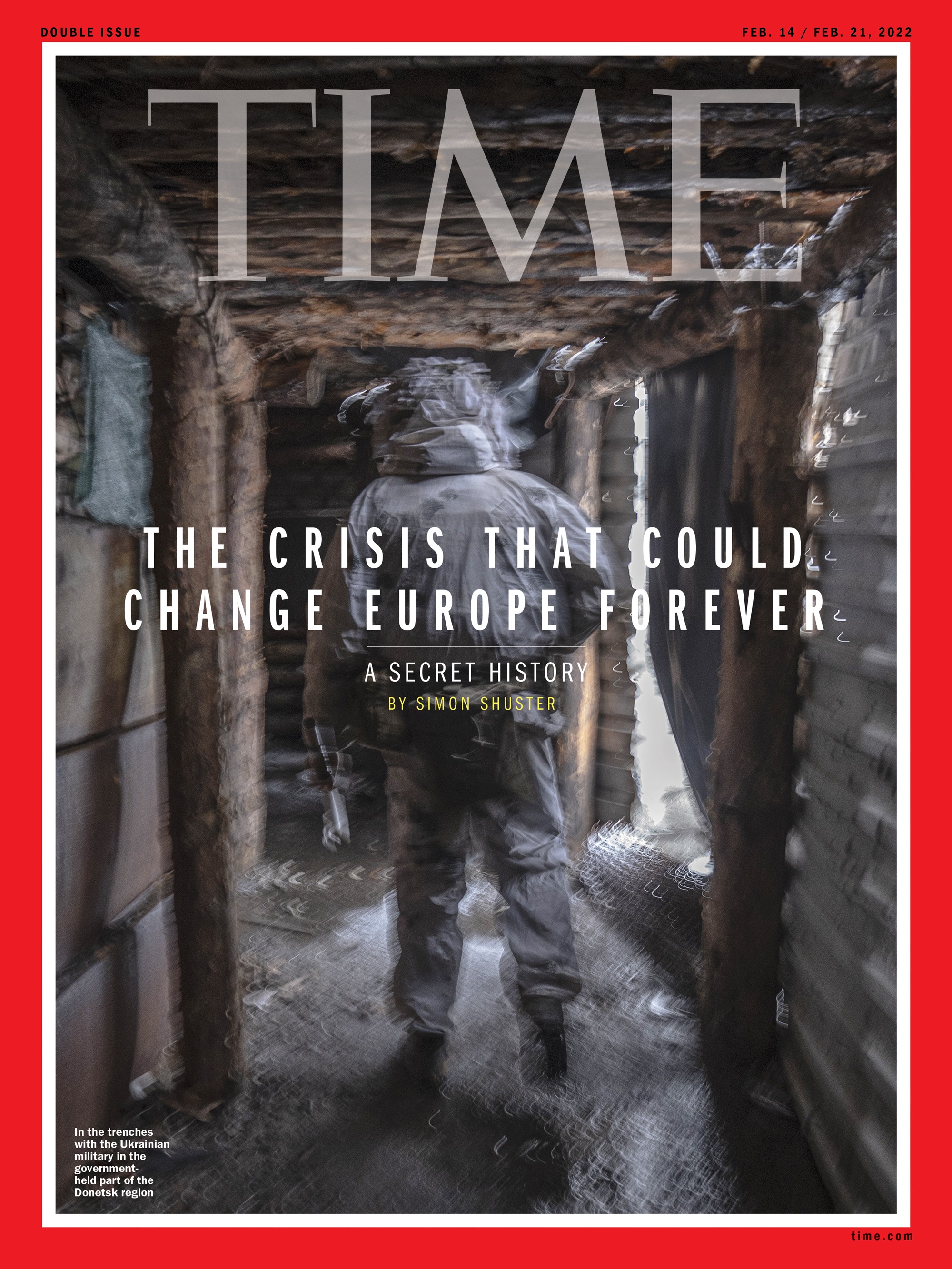 Журнал Time посвятил обложку номера Украине