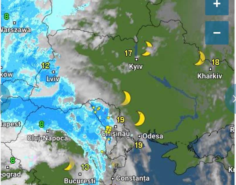 Прогноз погоды в Украине на 14 октября