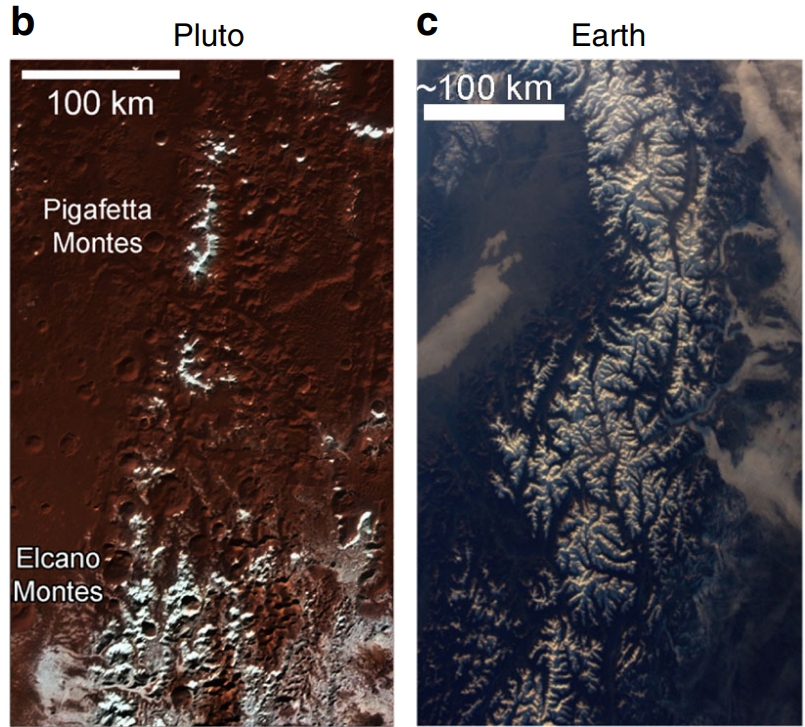 На Плутоне объяснили снег из метана