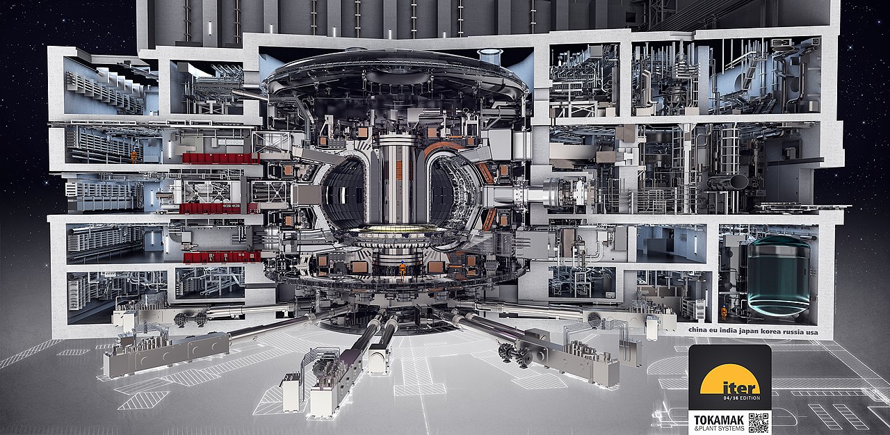 Строительство термоядерного реактора. Фото: ITER