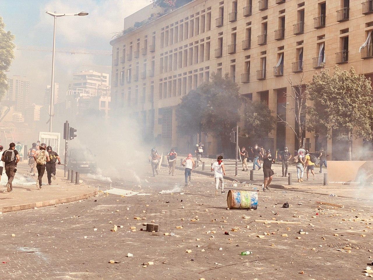 В Бейруте начались столкновения с полицией. Фото: "РИА Новости"