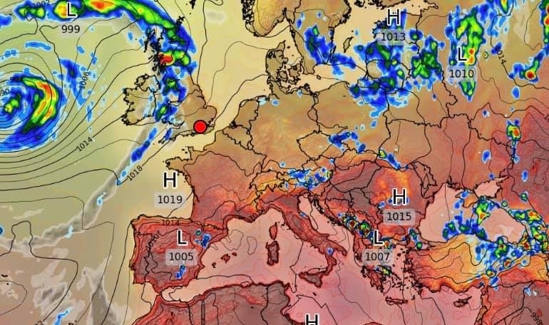 Прогноз погоды в Украине от синоптика Наталь Диденко. Скриншот из фейсбука