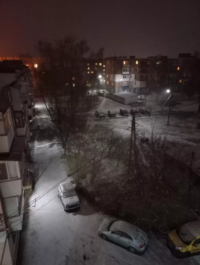 Снег в Сумской области