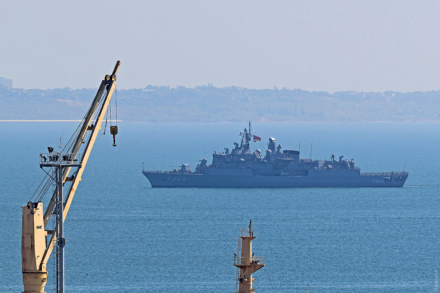 корабли НАТО в порту Одессы