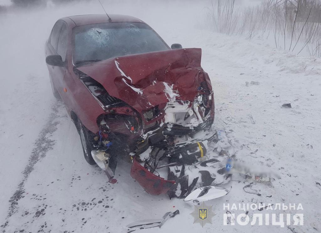 В Винницкой области произошла авария с участием легкового автомобиля