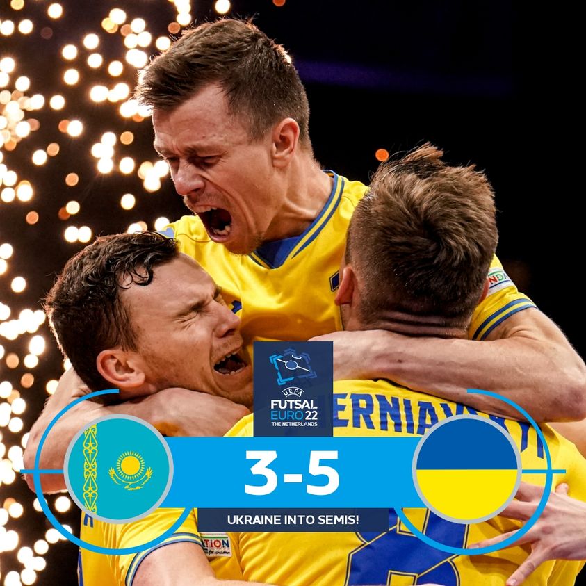 Украина победила Казахстан 5:3