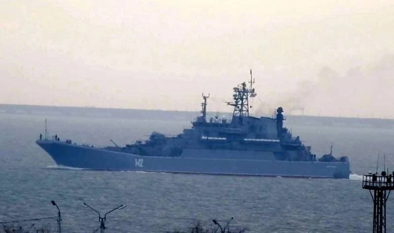 Корабли ВМФ РФ в Азовском море