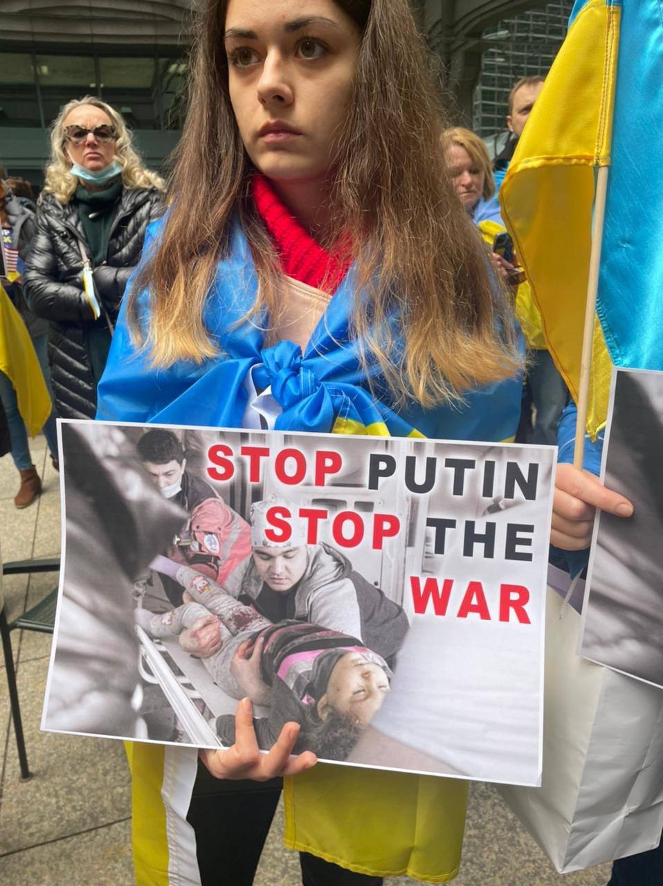 В Нью-Йорке просят остановить войну в Украине