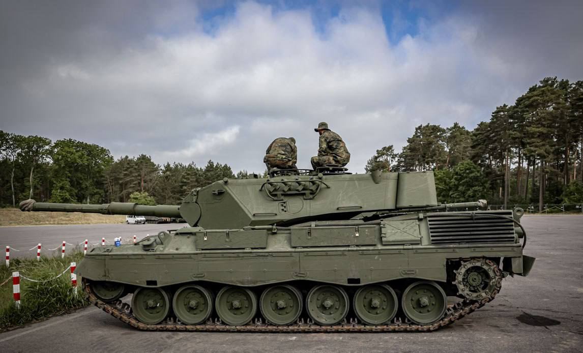 Танки Leopard-1 уже в Украине