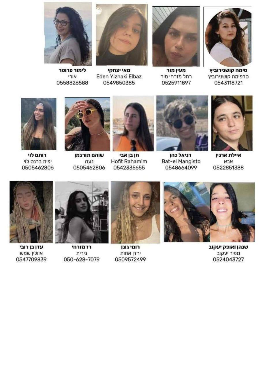 Зниклі в Ізраїлі жінки
