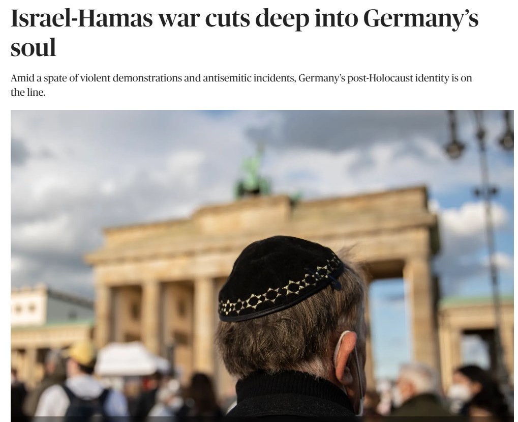 В Германии проходят антиизраильские акции