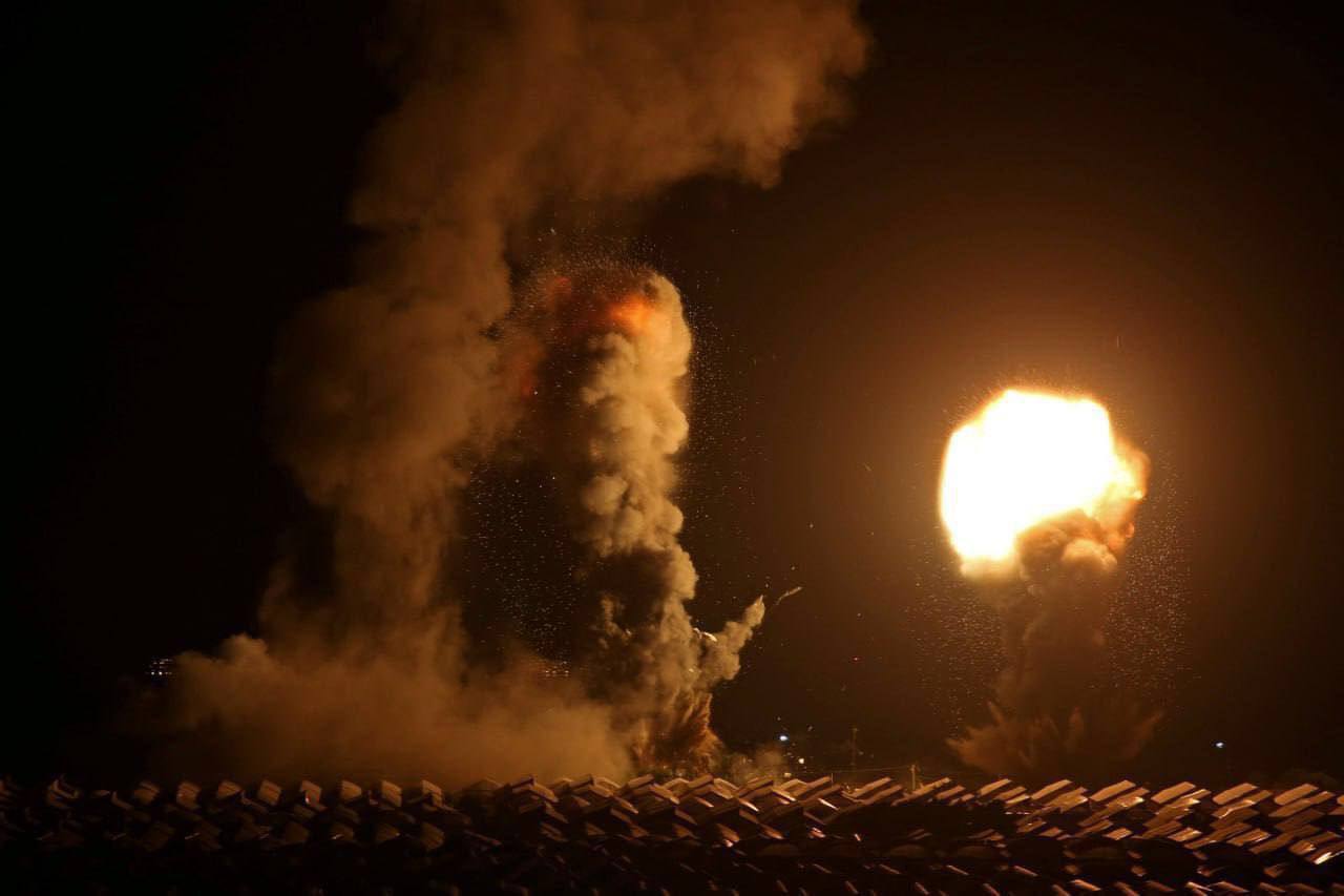 Взрывы в Газе