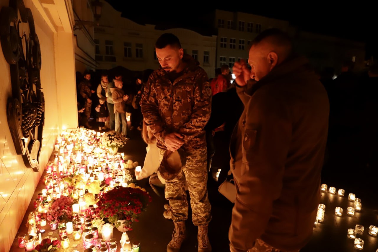 В Ужгороде почтили память бойцов 128-й бригады