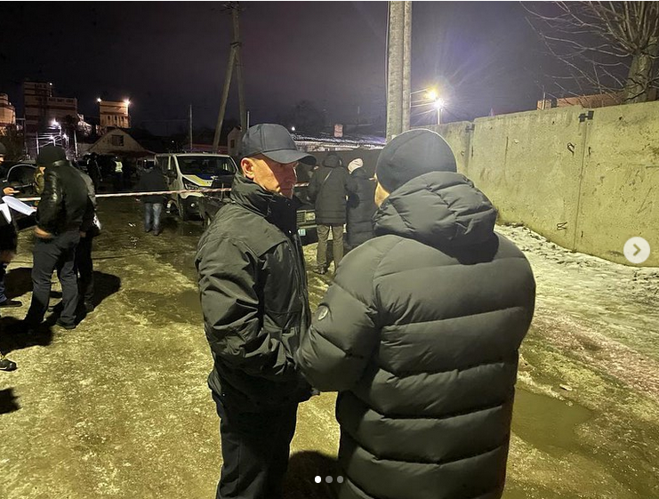 Глава полиции Киевской области прибыл на место преступления