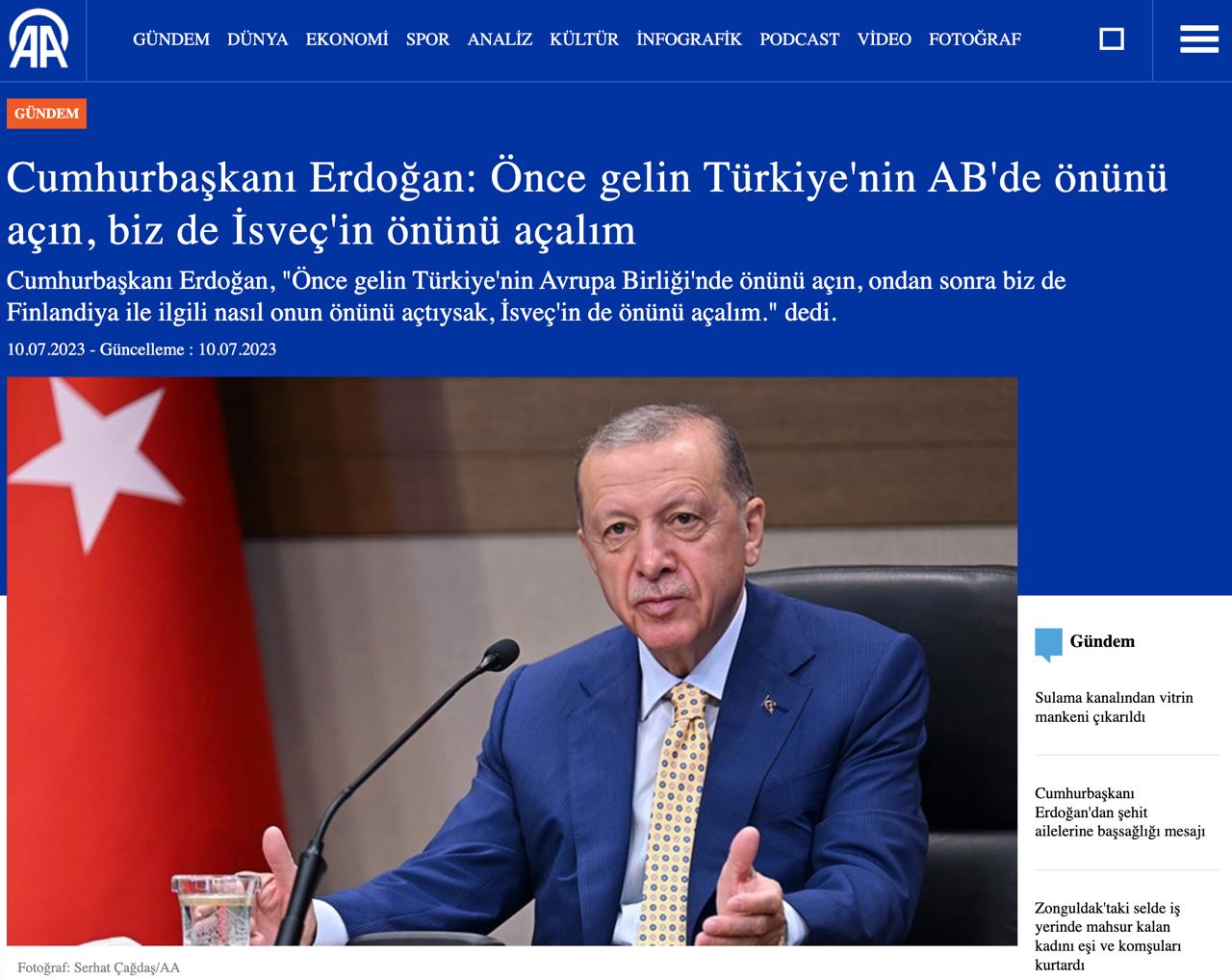 Турция поддержала вступление Украины в НАТО