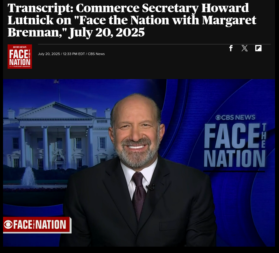 Снимок заголовка на cbsnews.com