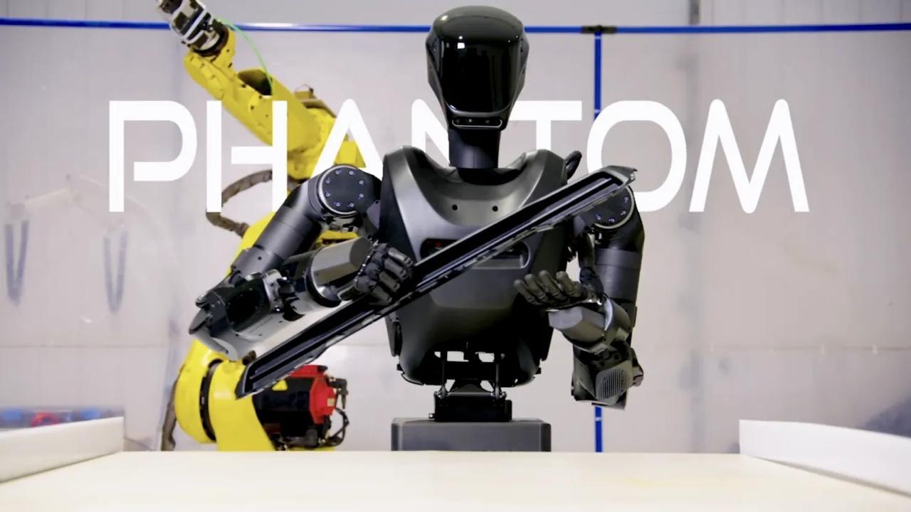 Фото (3) американского робота для испытания на войне в Украине. Источник – Foundation Future Industries