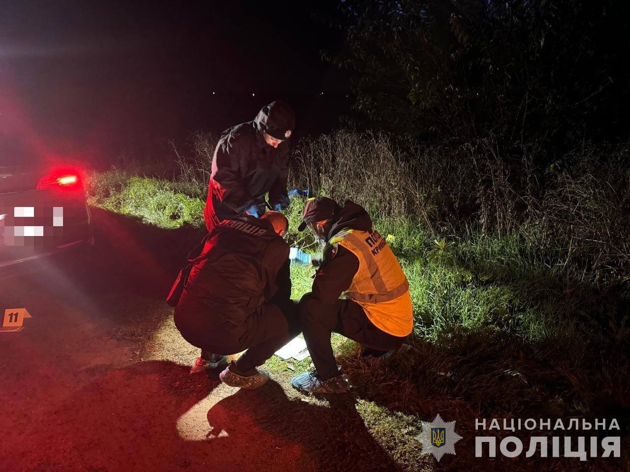 Фото слідчих дій. Джерело - Поліція